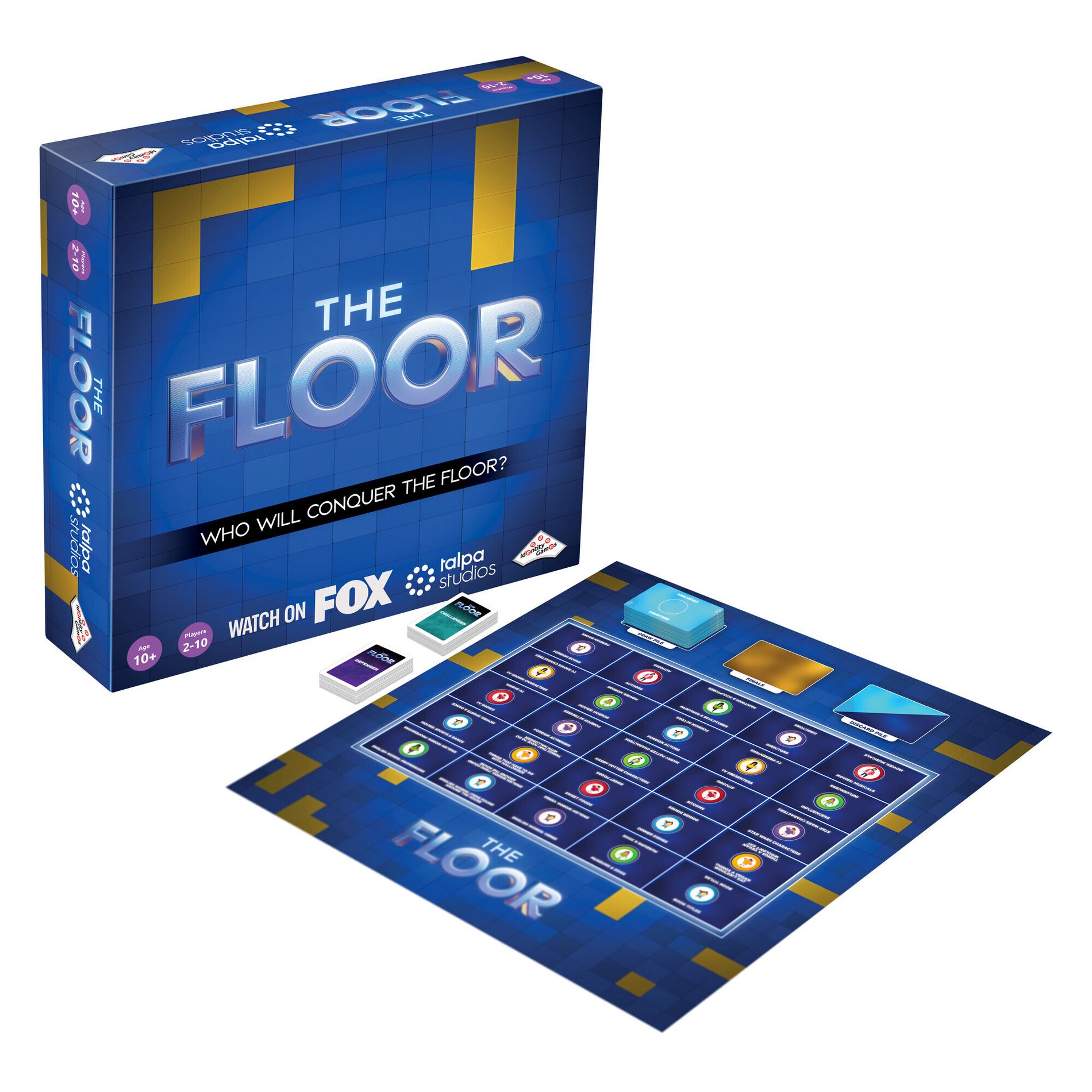 The Floor Board Game by TOMY - Officially Licensed