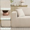 Sectional Couches Sofas, Modular Sectional Sofa with Deep Seat, Upholstered Chenille Convertible Sponge Compression Sofas, No Assembly Required - 4 of 4