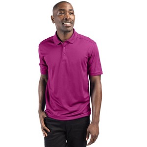 Clique Spin Eco Performance Pique Mens Polo - Gala Pink - XXL - 1 of 2