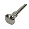 Versailles Lexington Flare Steel Heavy Duty Curtain Rod Set for Windows Pewter/Silver - 3 of 3