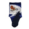 Big Foot Riding a Bike by the Moon Socks (Women's Sizes Adult Medium) from the Sock Panda - 3 of 4