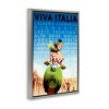 Stupell Industries Vintage Italy Travel Ad, 25" x 17" - 3 of 4