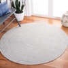 Braided BRD315 Hand Woven Area Rug  - Safavieh - 2 of 3
