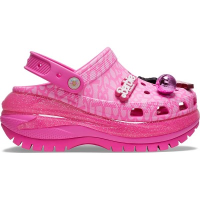 Crocs Adult Barbie Movie Mega Crush Platform Clogs