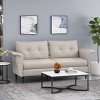 Resaca Contemporary 3 Seater Sofa - Christopher Knight Home - 2 of 4