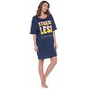 Casual Nights Women's Short Sleeve Printed Scoop Neck Sleep Tee - 2 of 4
