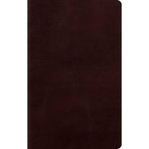 ESV Giant Print Personal Size Bible, Red Letter (Trutone, Mahogany) - by  Esv Bibles (Leather Bound) - 1 of 1