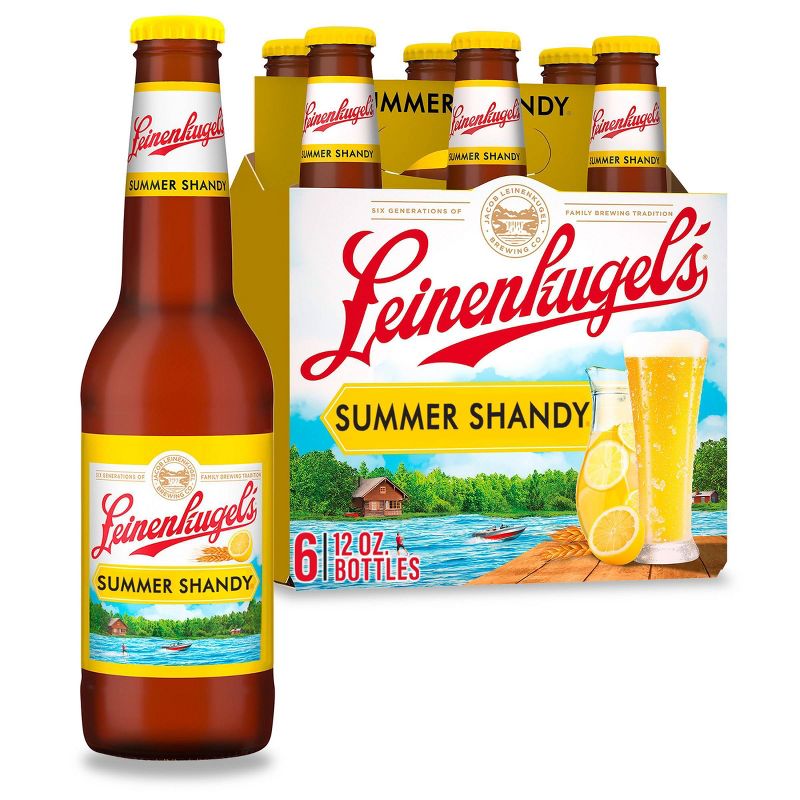 Leinenkugel&#39;s Summer Shandy  Seasonal Beer - 6pk/12 fl oz Bottles, 1 of 9