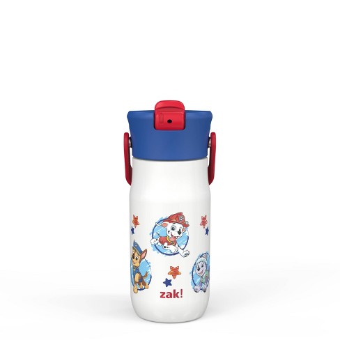 Zak Designs 14oz Recycled Stainless Steel Vacuum Insulated Kids' Water Bottle 'Happy Skies