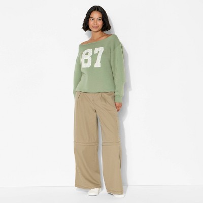 Women's Off the Shoulder Sweatshirt - Wild Fable™