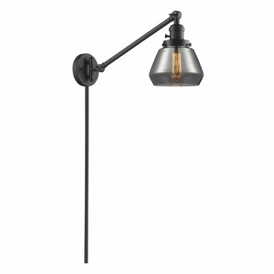 Fulton - 1 Light Swing Arm Wall Sconce In Industrial Style-25 Inches Tall and 8 Inches Wide