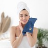 Unique Bargains Bathroom Highly Absorbent Lightweight Cartoon Pattern Cotton Face Cloths 6 Pcs - 3 of 4