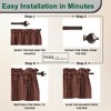 Park Designs Sturbridge Red Valance 14''L - 4 of 4