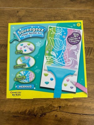 Creativity For Kids Squeegeez Magic Reveal Art Mermaid : Target