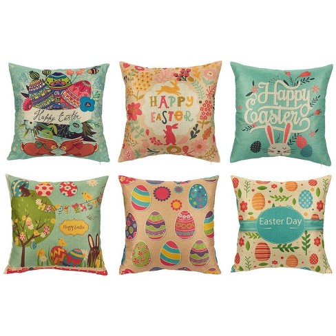 Easter throw pillow online covers