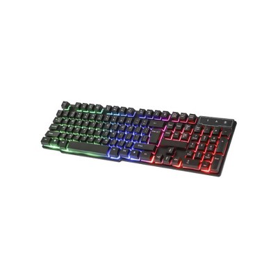 Evo Bytes Black Wired RGB Backlit Gaming Keyboard