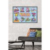 Trends International Hello Kitty and Friends: 24 Tokyo Skate Group Grid Framed Wall Poster Prints - 2 of 4