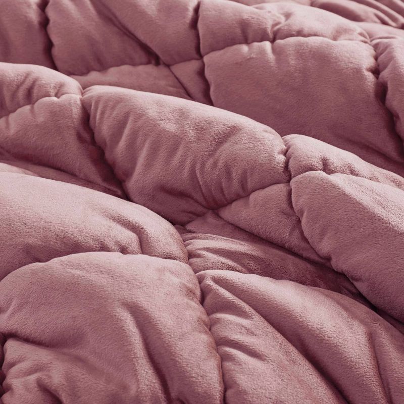 Intelligent Design Velvet Dream Puff Ultra Soft Weave Comforter Set, 5 of 11