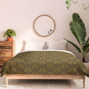 Long Arrow Polyester Comforter & Sham Set - Deny Designs - 1 of 4