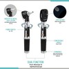 SereneLife 2-in-1 Ophthalmoscope & Otoscope Kit - Fiber Optic LED Light, Magnification, Battery Operated - 3 of 4