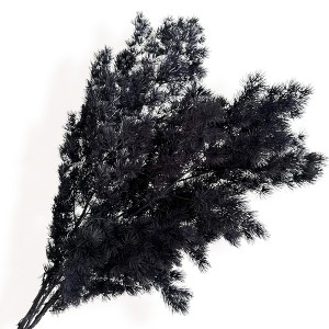 Alilang Decorative Dried Fine Leaf Stems for Home Decoration and Floral Arrangements, 17.7 Inches - 1 of 3