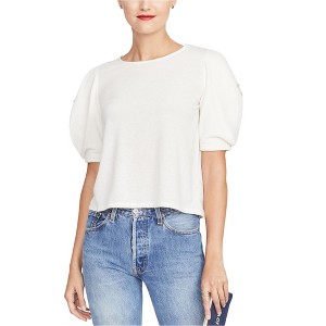 Rachel Roy Womens Drape-Sleeve Pullover Blouse - 1 of 1