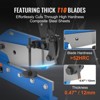 VEVOR 12" Manual Hand Plate Shear for Metal Sheet Processing, HS-12 Benchtop Cutter with Q235 Material, for Crafts Thick Steel Crafting - 4 of 4