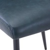 Jofran,Maddox Mid-Century Modern Faux Leather Upholstered Dining Chair (Set of 2) - 4 of 4