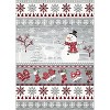 Christmas Runner Rug – Washable, Non-Slip, Santa & Reindeer Print, Low Pile, Foldable Carpet for Hallway, Kitchen, Bedside - 4 of 4