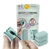 Geddy's Mom: Watch Your Mouth: Dusty Aqua - 3 Pack - USB Charger Child Safety Covers - 2 of 4