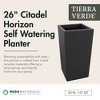 Tierra Verde Citadel Horizon Self Watering Square Planter - 2 of 4