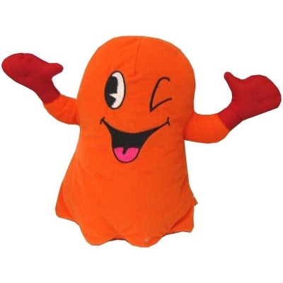 Toy Factory Pac-Man 10" Plush Orange Ghost