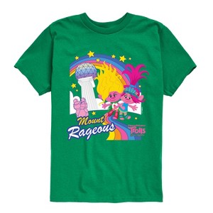 Boys' - Trolls - Mount Rageous Poppy and Viva Short Sleeve Graphic T-Shirt - 1 of 4