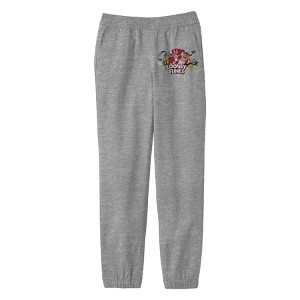 Looney Tunes Characters Youth Heather Gray Sweat Pants - 1 of 2