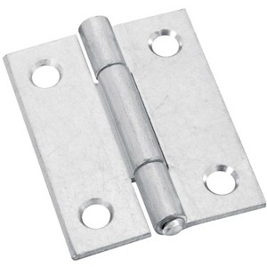 National Hardware 2 in. L Zinc-Plated Door Hinge 2 pk - 1 of 1