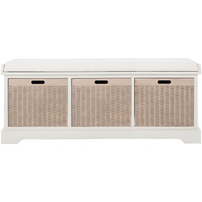 Landers 3 Drawer With Cushion Bench - Safavieh