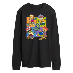 Men's - Rocket Power - Skate Life Long Sleeve Graphic T-Shirt - 1 of 4