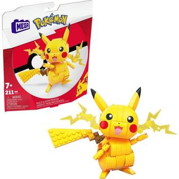MEGA Pokémon Toys Build N Show Pikachu EVolution Trio Building Set