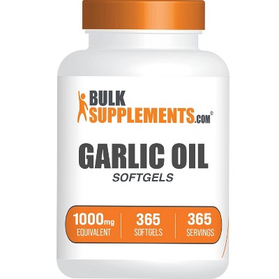 Bulksupplements Garlic Oil Softgels