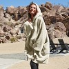 Catalonia Oversized Wearable Blanket Hoodie Sweatshirt with Zipper, Giant Faux Shearling Pullover | Gift for Adults Women Men Teens Wife Girlfriend - 3 of 4