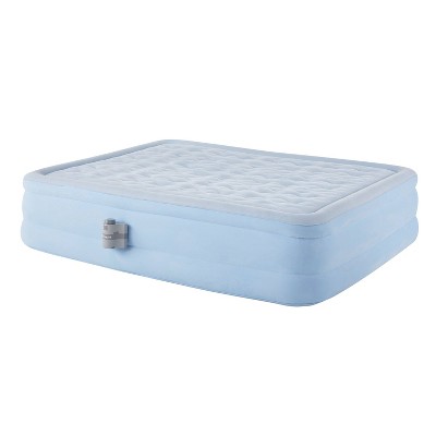 Beautyrest Contour Aire 18" Air Mattress with Attached InstaPump and Phone Pocket - Queen