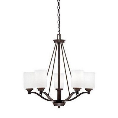 Millennium Lighting Durham 5 - Light Chandelier in  Rubbed Bronze