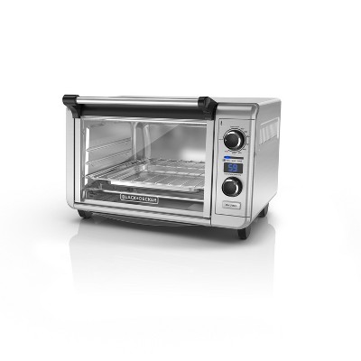 Black Decker 6 Slice Digital Convection Countertop Oven Stainless