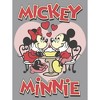 Boy's Disney Mickey and Minnie Share a Sundae Pull Over Hoodie - 2 of 4