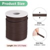 Unique Bargains Hollow Pipe Tubing Rubber Cord Silicone Stretchy Durable Elastic Beading Cord 1 Pc - 3 of 4