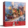 Sunsout Christmas Train Ride 1000 pc  Christmas Jigsaw Puzzle 77057 - 2 of 4