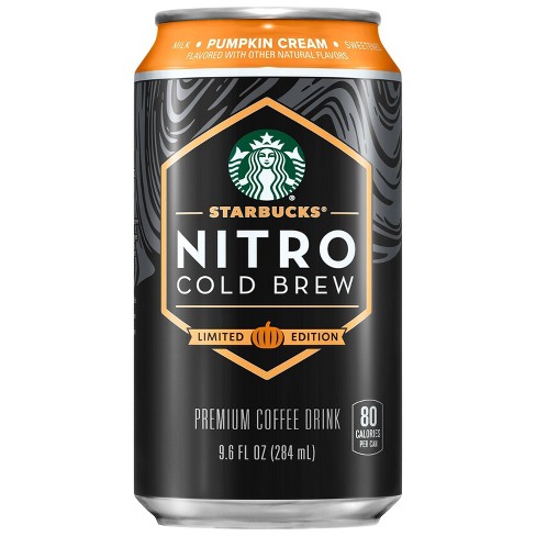 Starbucks Nitro Cold Brew Pumpkin Cream Premium Coffee Drink - 9.6 fl oz Bottle - image 1 of 4
