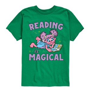 Boys' - Sesame Street - Reading Is Magical Short Sleeve Graphic T-Shirt - 1 of 4