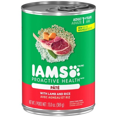 iams canned dog food