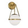 Savoy House Polson 1 - Light Wall Light in  Warm Brass - 4 of 4